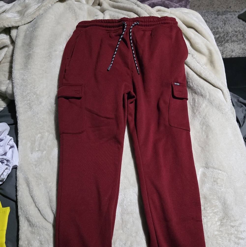 Zoo York Maroon Jogger Pants